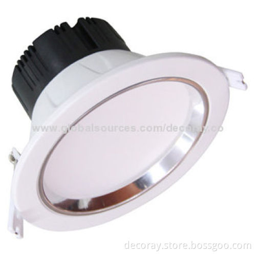LED Downlight , High-efficiency and Energy-saving, 80lm/W, Power Factor Up to 0.95, 100-240v